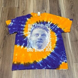 Gildan Orange Tie-Dye Cotton Tee -  Joe Burrow Medium